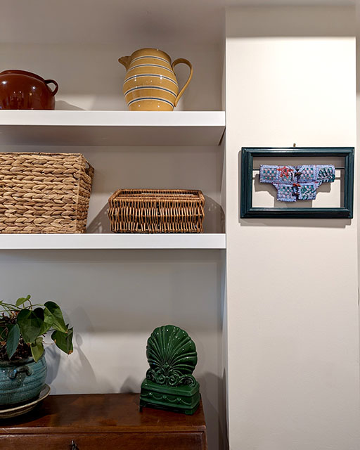 Mixed Media Miniature Kimono